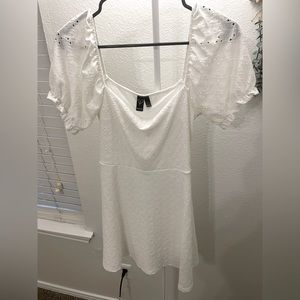 Gorgeous white dress worn once for graduation!